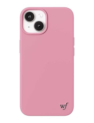 Wildflower Cases - iPhone 13/14 Case, Mag-Safe Compatible | Protective Black Bumper, 4ft Drop Test Certified, Women Owned Small Business | Pink - Silicone Simple Magnetic Cute Trendy | Amazon (US)