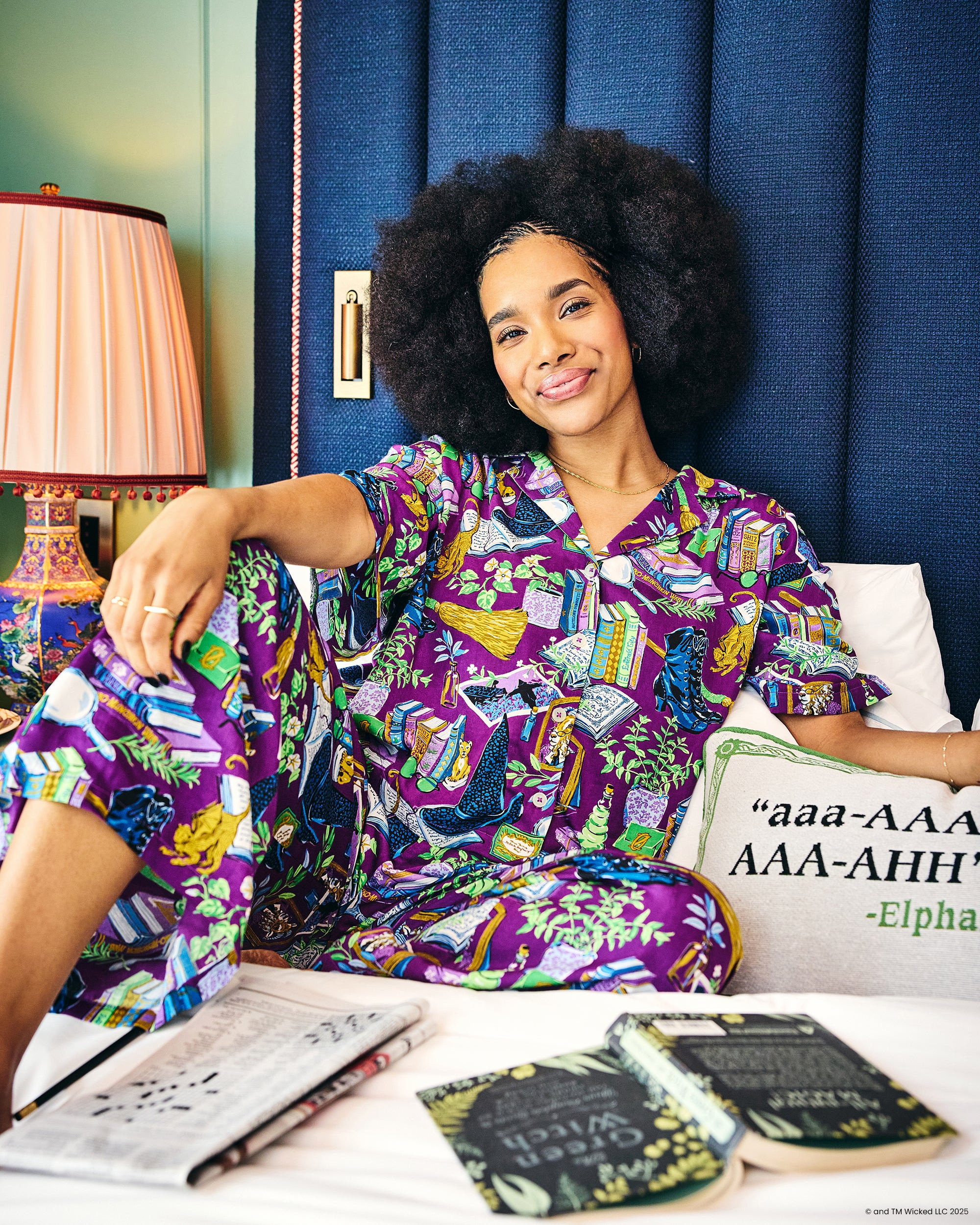 Elphaba's Alchemy - Eco Satin Wildest Dreams Set - Brewed Blackberry | Printfresh