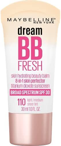 Maybelline Dream Fresh Skin Hydrating BB cream, 8-in-1 Skin Perfecting Beauty Balm with Broad Spectr | Amazon (US)