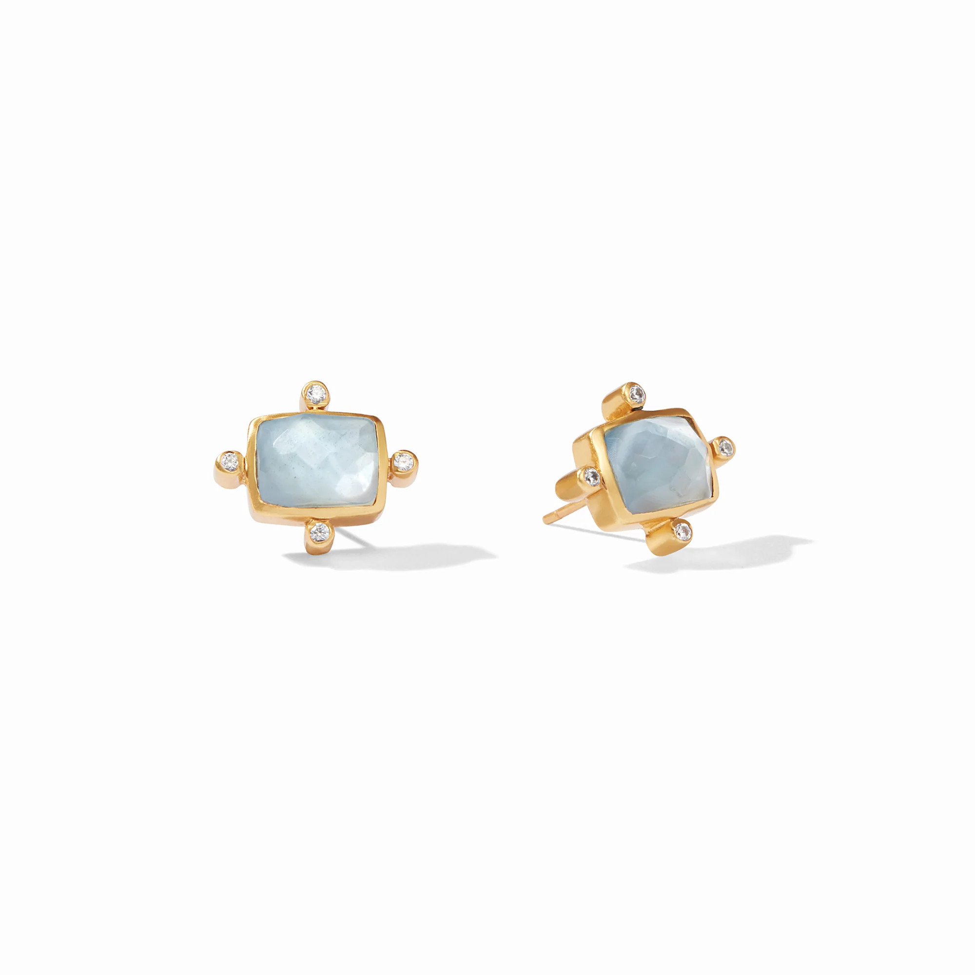 Clara Gold Stud Earrings | Julie Vos | Julie Vos