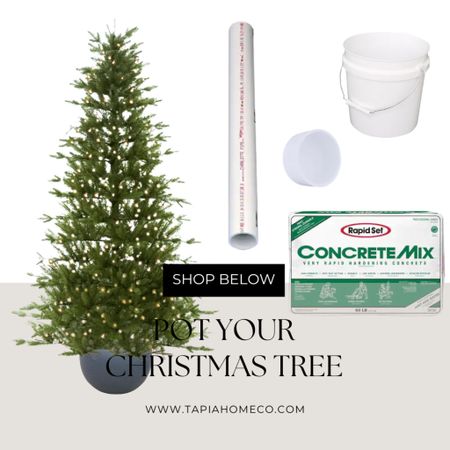 Be trendy and Pot your Christmas Tree this year 🌲 . Here is everything you need to make a DIY stand for the pot! 

#LTKCyberWeek #LTKSeasonal #LTKhome