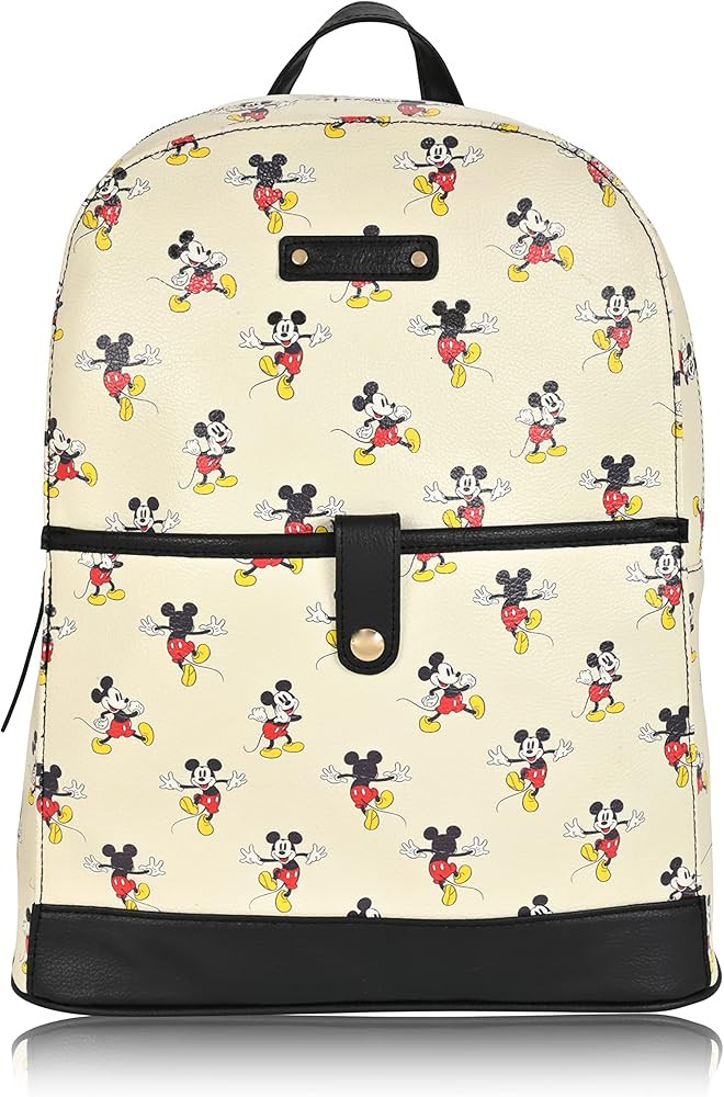 Mickey Mouse Premium Mini Backpack - Mickey Mouse Classic Double Strap 14 Inch Mini Backpack (Gre... | Amazon (US)