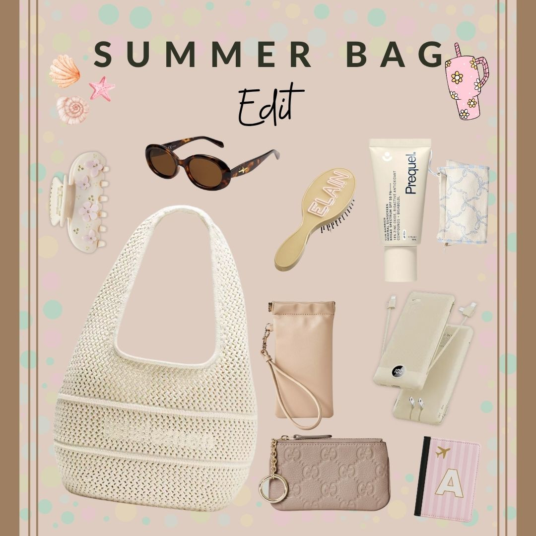 What’s in my summer bag? ☀️ The essentials I never leave home without — from sun care to cute accessories and everything in between. Perfect for pool days, park hangs, or running errands in style! 👜✨

#LTKStyleTip #SummerBagEdit #AmazonFinds #WhatsInMyBag #AmazingBestFinds

#LTKSummerEdit #LTKItBag #LTKStyleTip