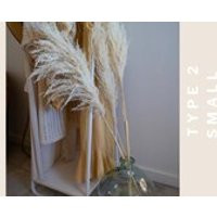 PAMPAS GRASS TYPE 2 Small  (3 Stems) Natural White Dried Pampas Plant Decor, Pampas Wedding Decor Bouquet, Boho Bohemian Wedding Flower | Etsy (US)