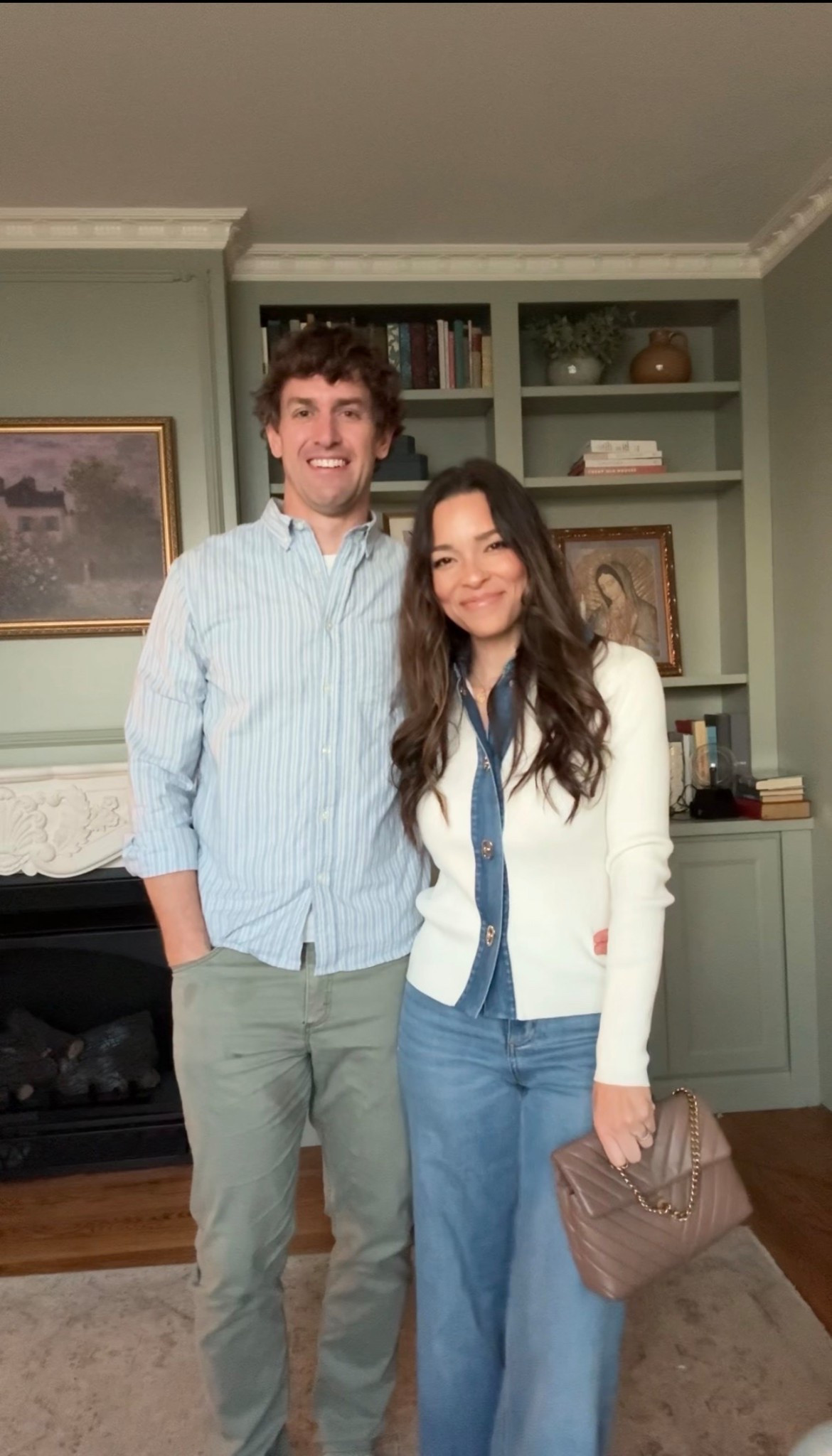 Date night:) Shirt fits true to size (wearing a small). Jeans run small so size up. 

#LTKSaleAlert