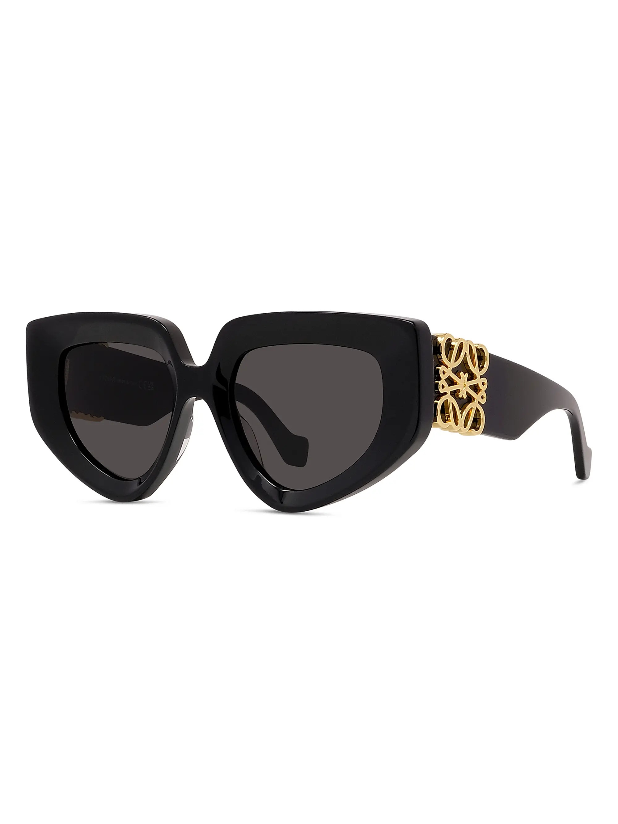 LOEWE Anagram 51MM Geometric Sunglasses | Saks Fifth Avenue | Saks Fifth Avenue