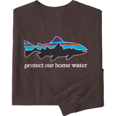 Patagonia Home Water Trout Long-Sleeve Responsibili-Tee - Men's - Clothing | Backcountry