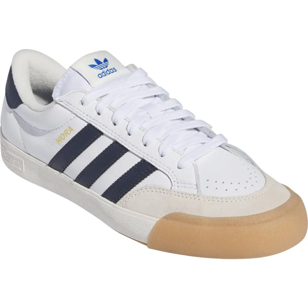 adidas Nora Sneaker in White/Navy/White at Nordstrom Rack, Size 10.5 | Nordstrom Rack