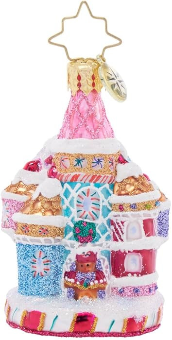 Christopher Radko Hand-Crafted European Glass Christmas Tree Decorative Ornament, Candy Cane Cast... | Amazon (US)