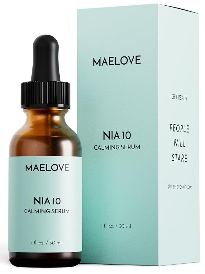 MAELOVE NIA 10 Niacinamide Serum, Calming Face Serum for Strengthening Skin Barrier, Hydration & ... | Amazon (US)