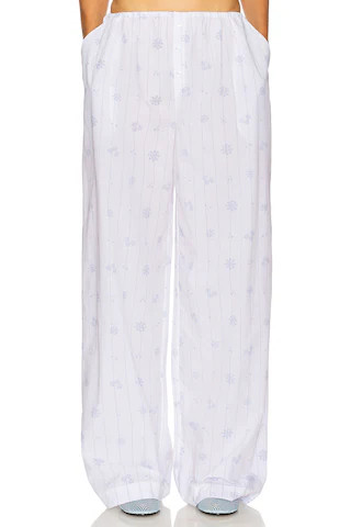 PANTALONES HOUSE PANTS IN FLEUR PRINT STRIPE
                    
                    Helsa | Revolve Clothing (Global)