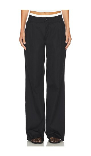ALL THE WAYS Ava Trouser in Black. - size L | Revolve Clothing (Global)