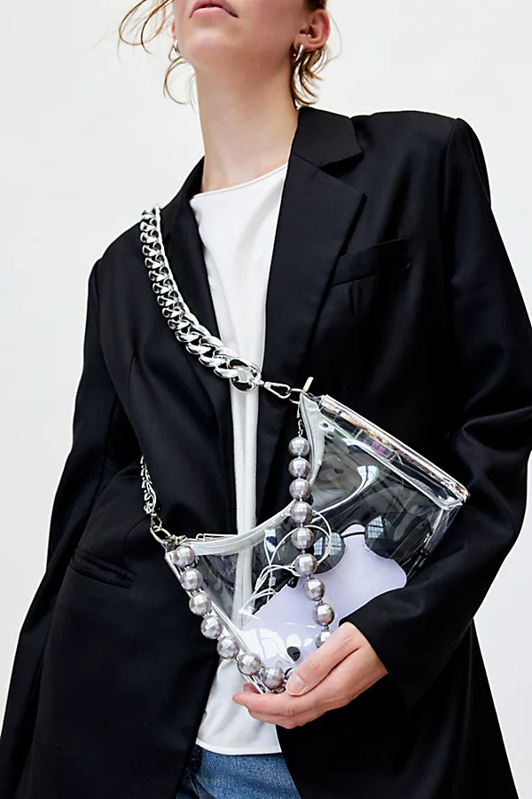 Daytrip Disco Clear Bag in Clear, Women's at Urban Outfitters | Urban Outfitters (US and RoW)