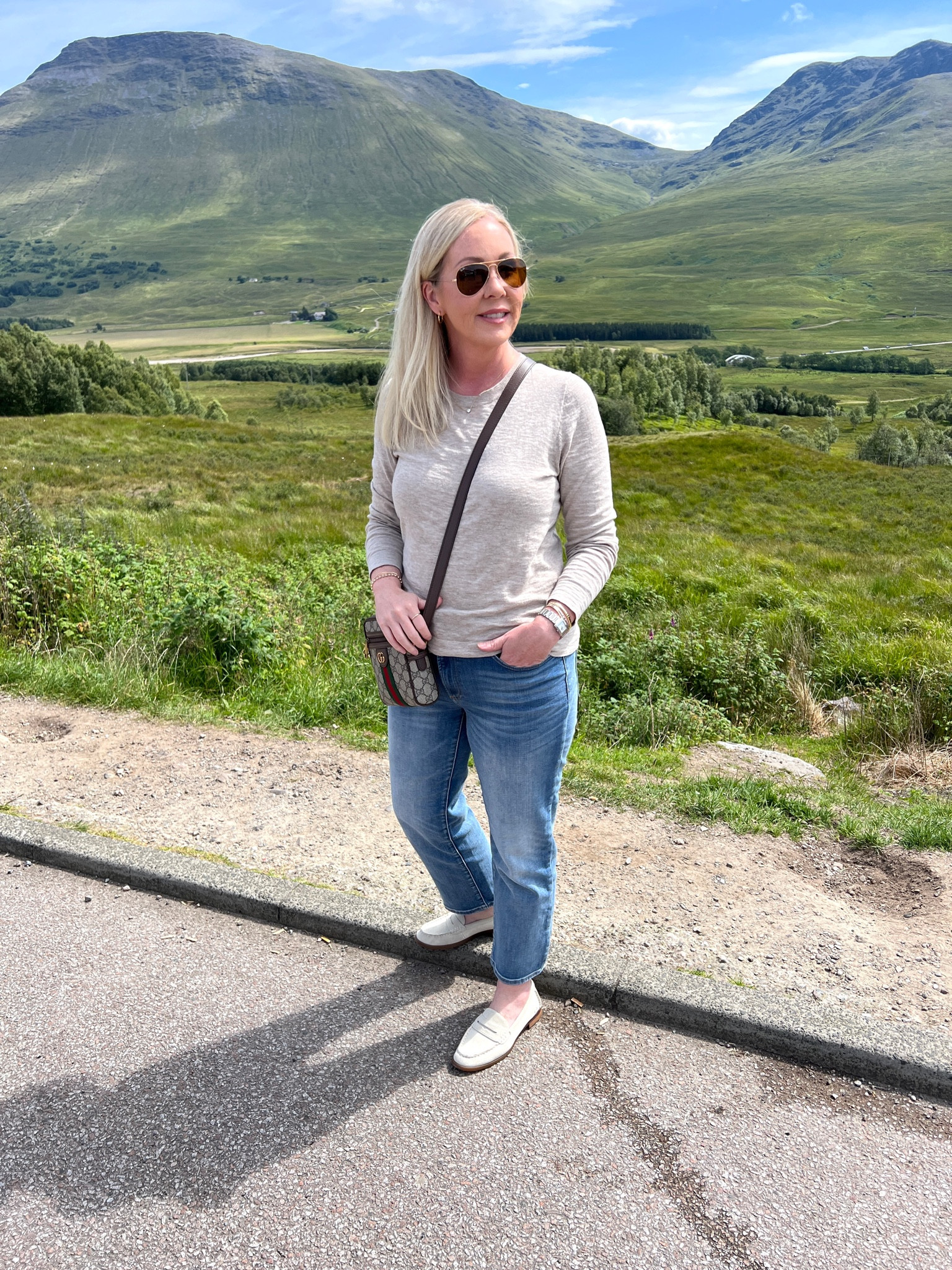 Scotland outfit. Summer casual style. 

#LTKOver40 #LTKFindsUnder50 #LTKTravel