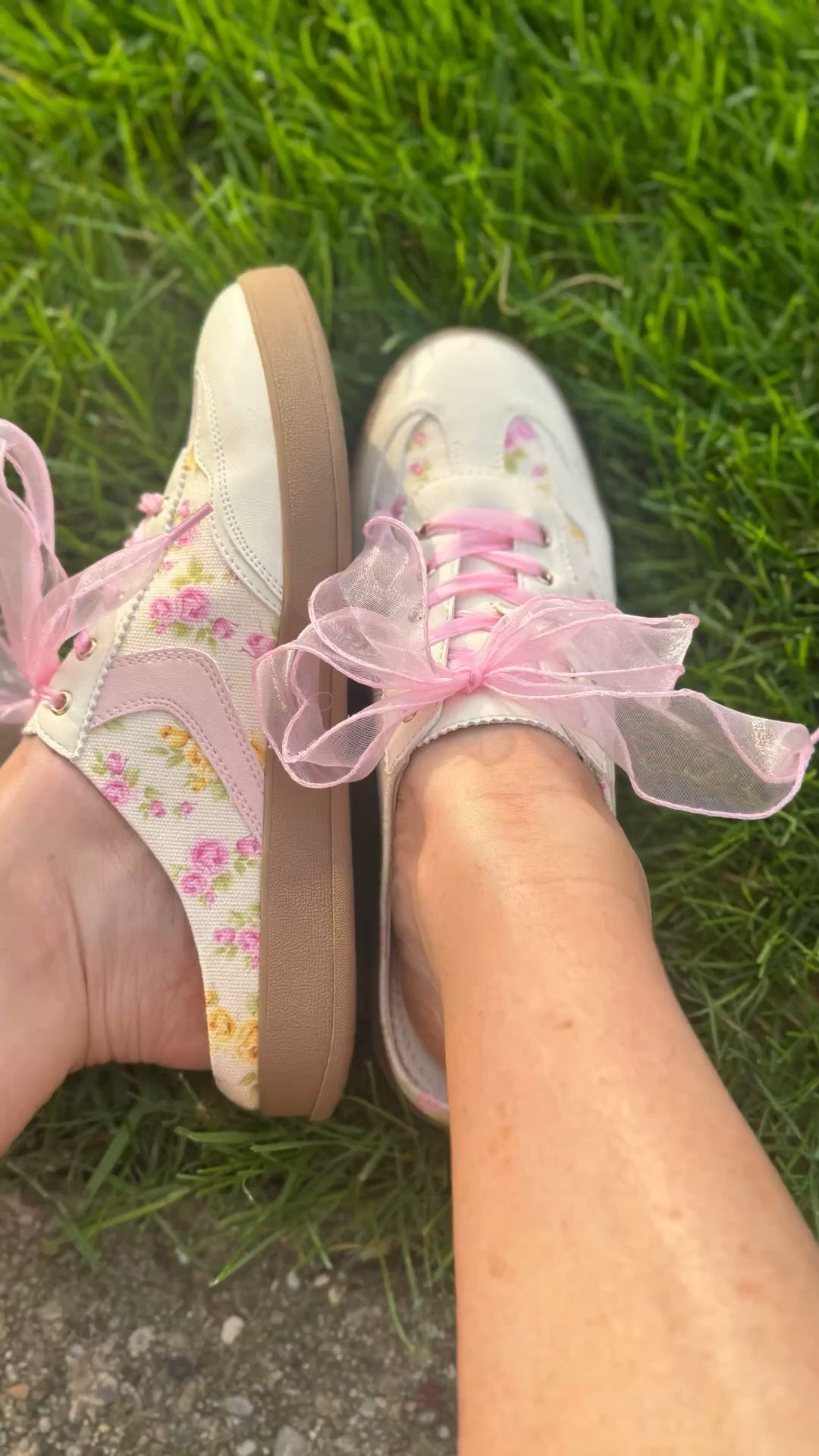 Organzas like laces take these mile sneakers to the next levell

#LTKMothersDay #LTKmomlife #LTKdayinmylife