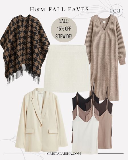 H&M Fall arrivals ! Take 15% off everything on site! Fall fashion, Fall outfits 

#LTKstyletip #LTKunder50 #LTKunder100
