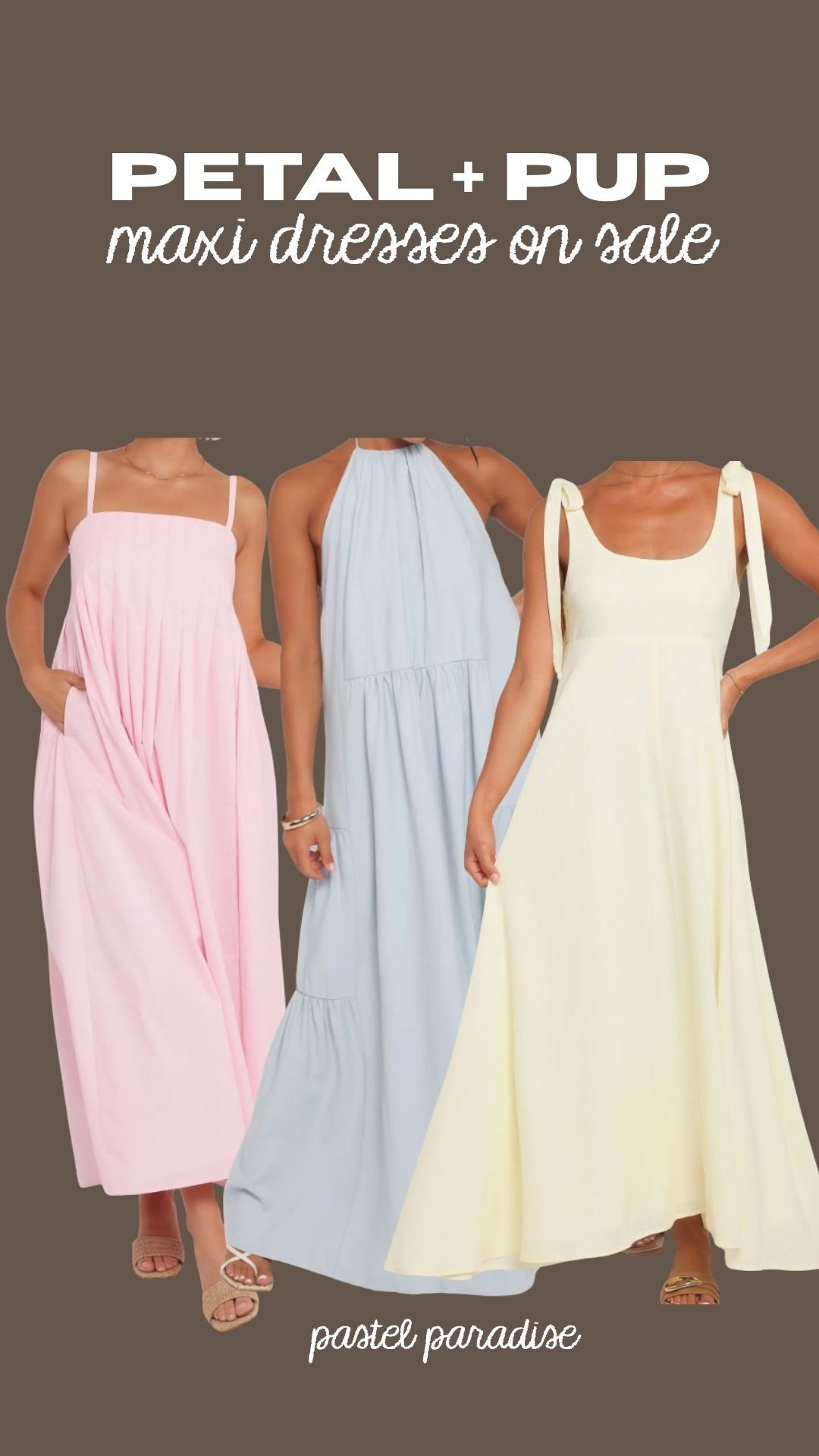 Obsessed with petal + pup’s maxi dress this spring season💫 & all on sale at Nordstrom!!

Dressupbuttercup.com #dressupbuttercup #dederaad


#LTKSeasonal #LTKmomlife