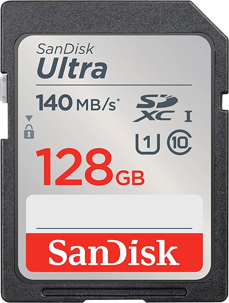 SanDisk 128GB Ultra SDXC UHS-I Memory Card - Up to 140MB/s, C10, U1, Full HD, SD Card - SDSDUNB-1... | Amazon (US)