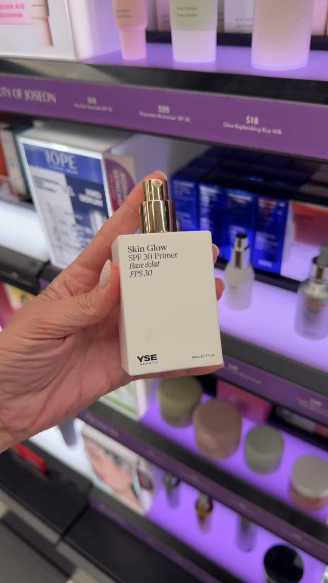 I picked this up after testing it in store because I wanted something that gave my skin a healthy glow without looking greasy. It has SPF 30 built in, layers smoothly under makeup, and leaves a hydrated, radiant finish that helps foundation look more natural instead of flat.

YSE Beauty Skin Glow Primer, SPF 30 primer, glowy makeup primer, radiant skin, makeup base, hydrating primer, beauty favorites, Sephora beauty, everyday makeup, HauteandHumid

#LTKTravel #LTKBeauty #LTKselfcare