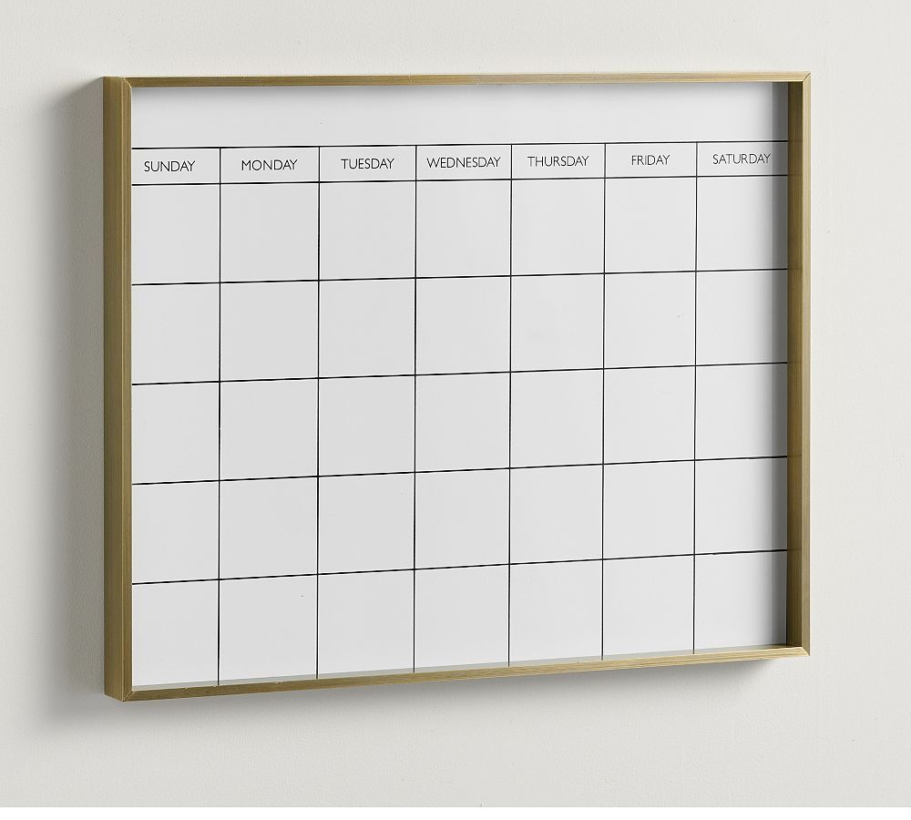 Foley Magnetic Whiteboard Calendar | Pottery Barn (US)