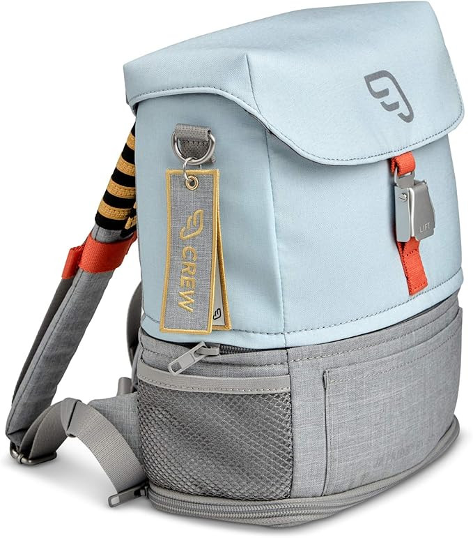 JetKids Stokke Crew BackPack, Blue Sky - Kid’s Lightweight Expandable Bag - Great for School & ... | Amazon (US)