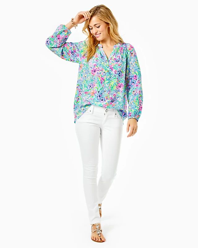 31" Worth Skinny Jean - Sateen | Lilly Pulitzer