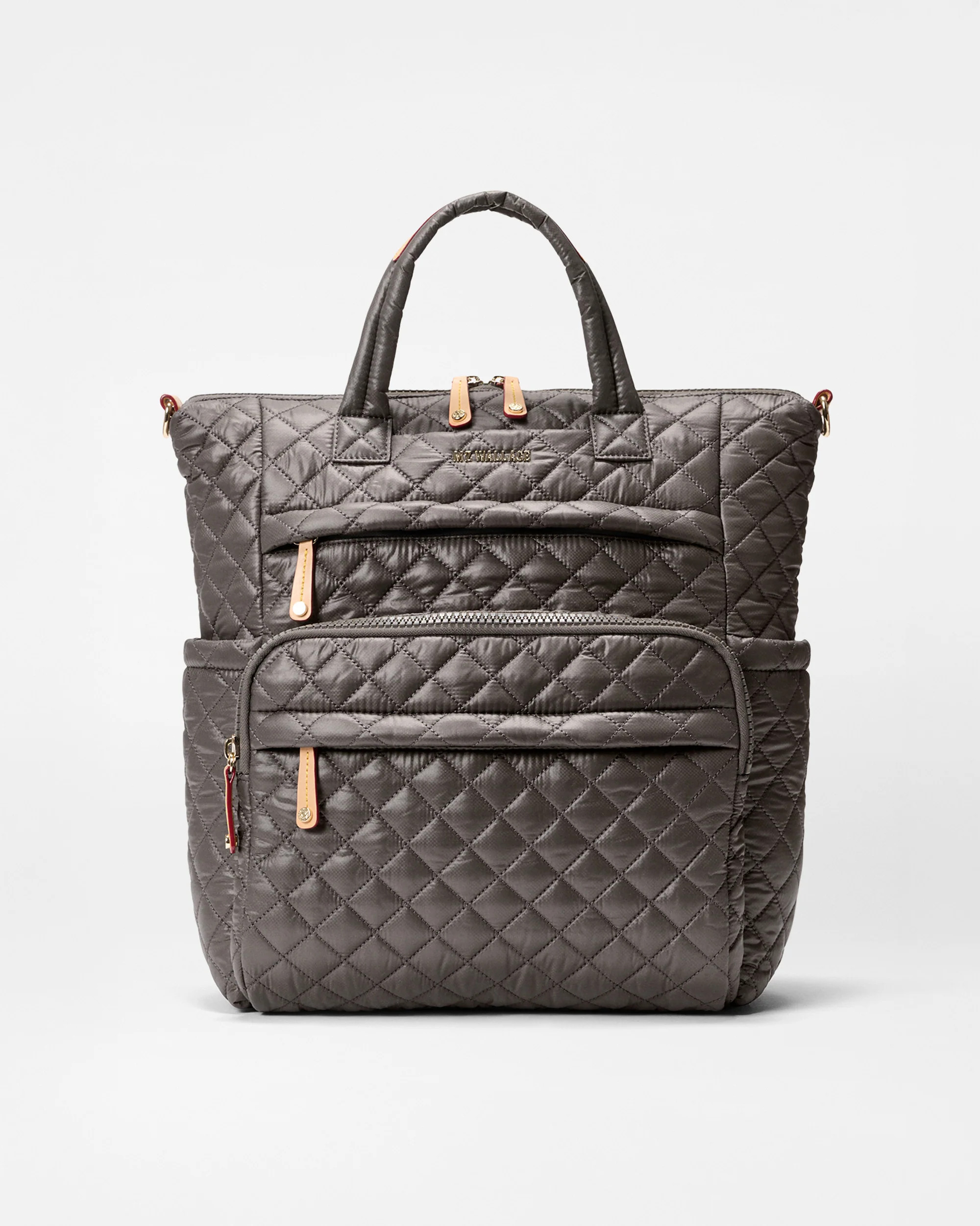 Dark Gray Backpack Purse | MZ Wallace | MZ Wallace