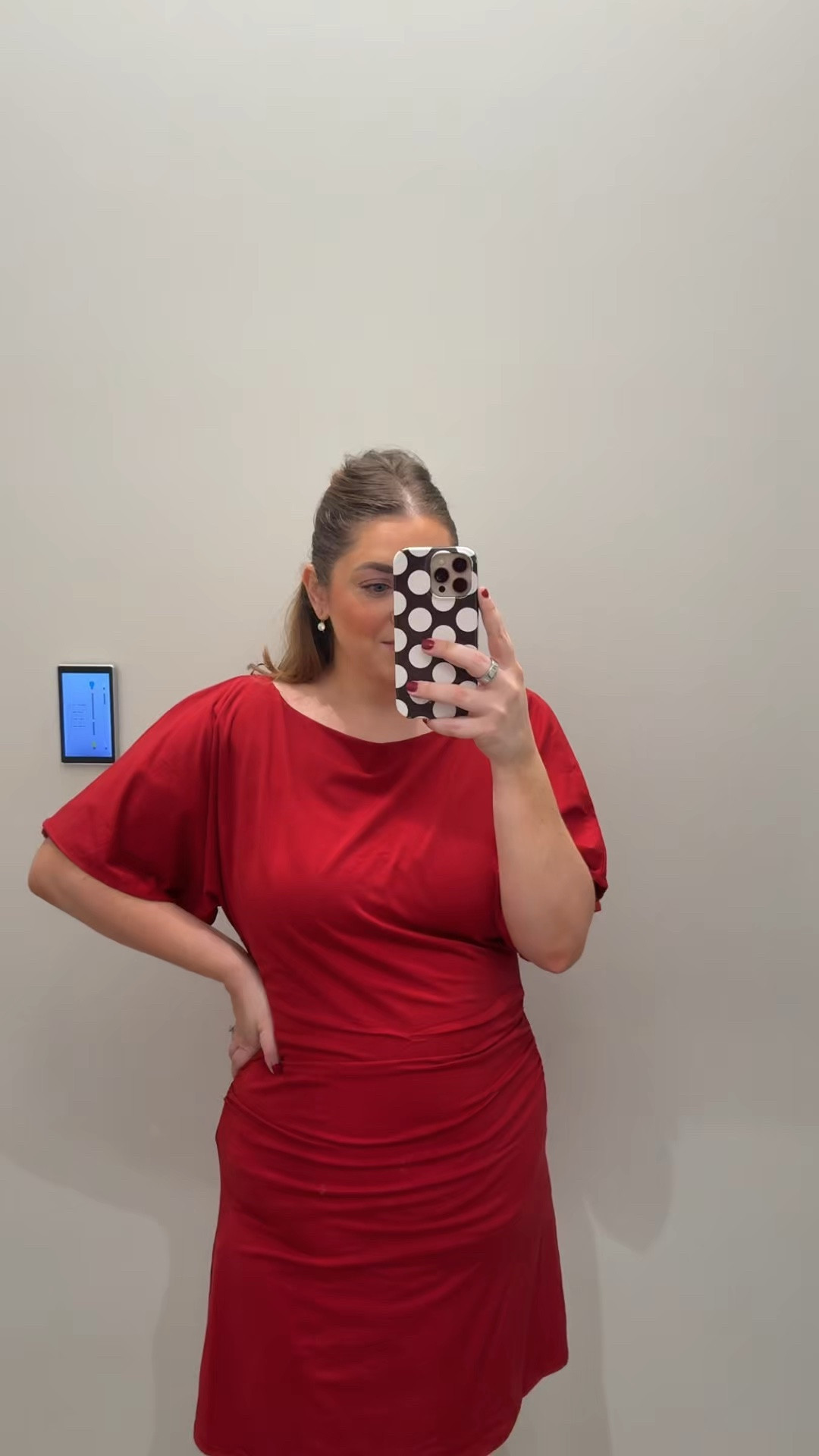 Abercrombie flutter sleeve dress like the top I love! Wearing xl but need to size down