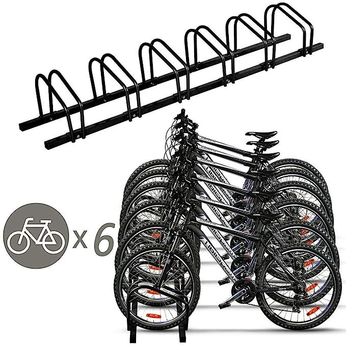 Goplus Bike Rack Bicycle Stand Cycling Rack Parking Garage Storage Organizer | Amazon (US)