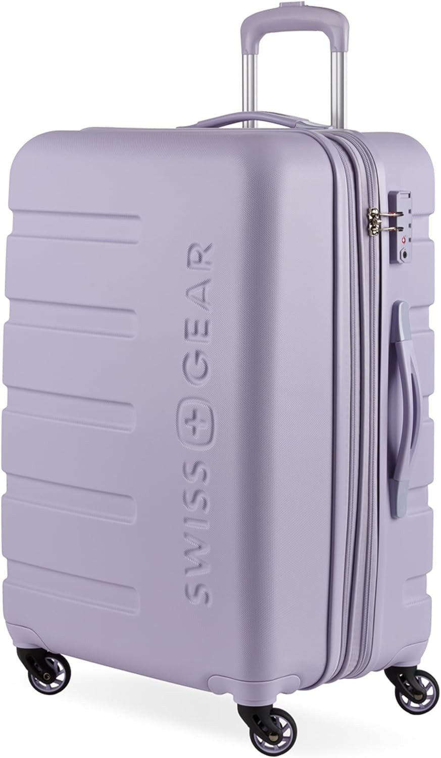 SwissGear 7366 Signature Hardside Expandable Luggage with Spinner Wheels, TSA Lock, Evening Haze,... | Amazon (US)