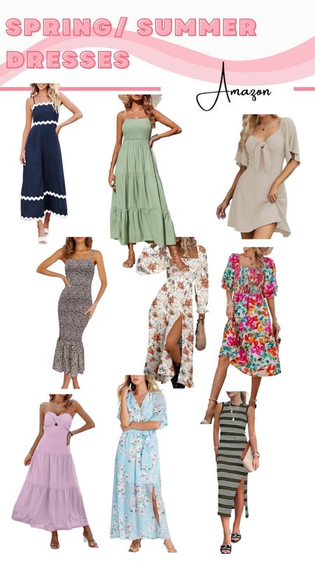 Spring/ summer amazon dress roundup! Flowy dress, Easter dress, floral dress, midi dress, maxi dress

#LTKfindsunder50 #LTKfindsunder100 #LTKSeasonal
