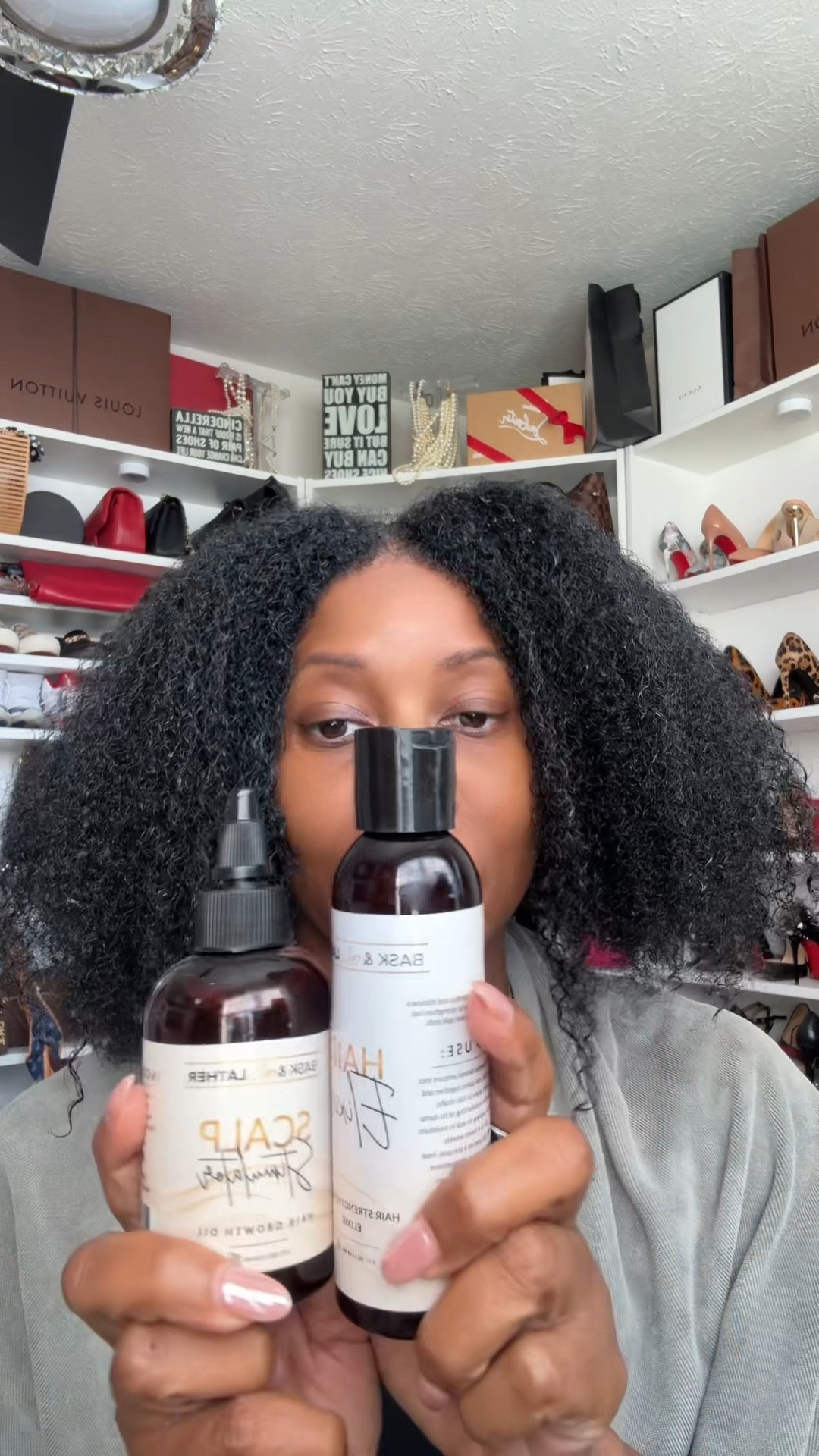 Hair routine for April using all @Bask and Lather products. #hairroutine #washandgo 

#LTKBeauty