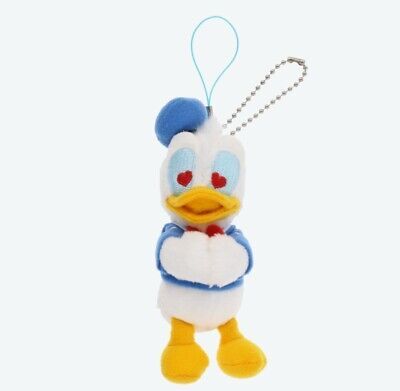 TDR Tokyo Disney Resort 2019 Loving Donald Duck Badge Plush Doll Key Chain  | eBay | eBay US