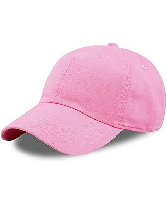 Baseball Dad Hat Women Men Blank Washed Low Profile Cotton and Denim UPF 50+ Running Golf Cap Hat | Macy's