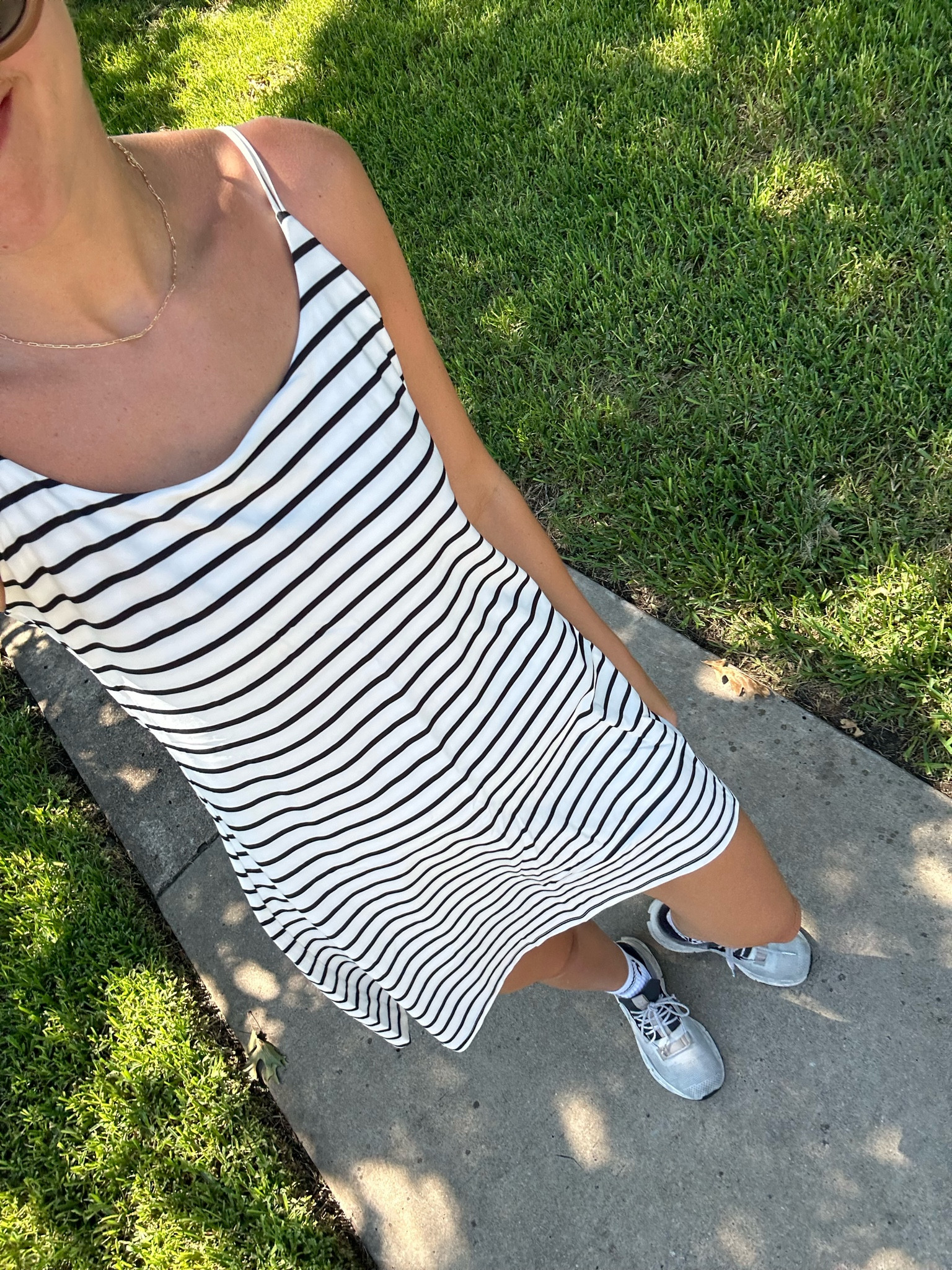 Abercrombie active dress 🤍 wearing a size small! 

#LTKFindsUnder100 #LTKActive #LTKFitness