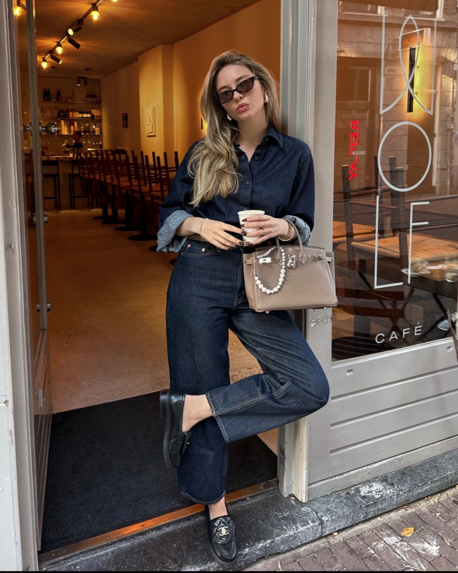 double denim autumn outfit 

#LTKautumn #FashionMonth #LTKeurope