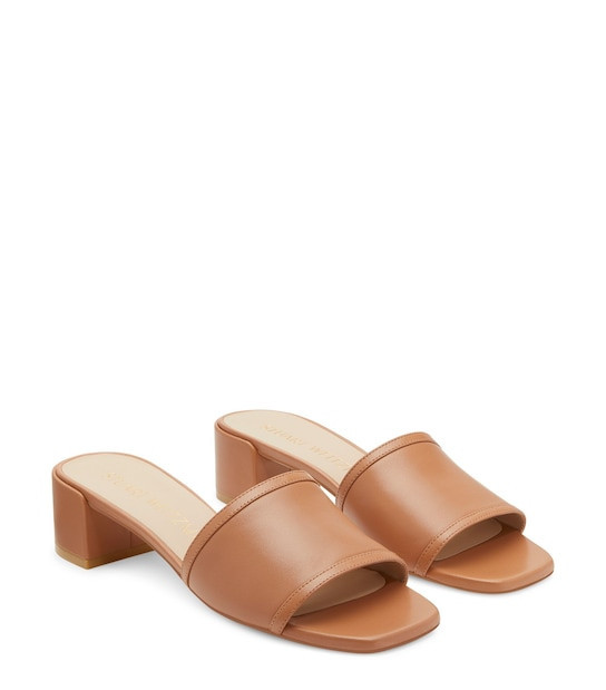 Cayman 35 Block Slide | Stuart Weitzman Outlet