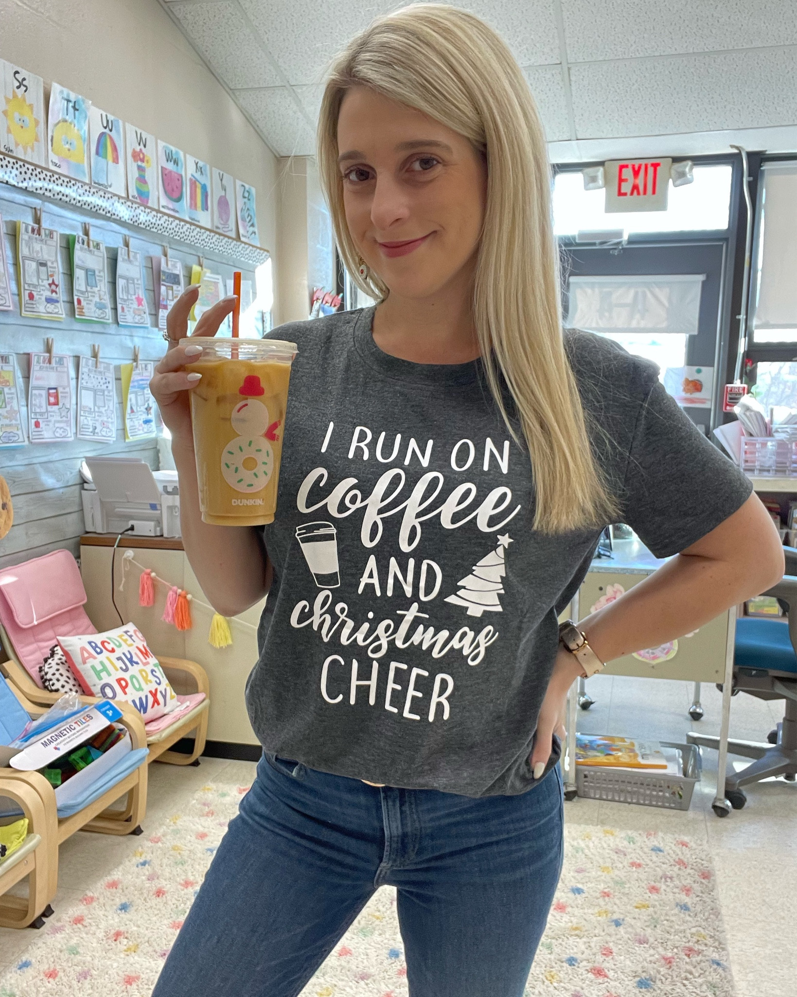 Running on coffee and Christmas cheer over here! 

#LTKSeasonal #LTKHoliday #LTKunder50