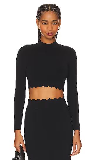 Bea Top in Black | Revolve Clothing (Global)