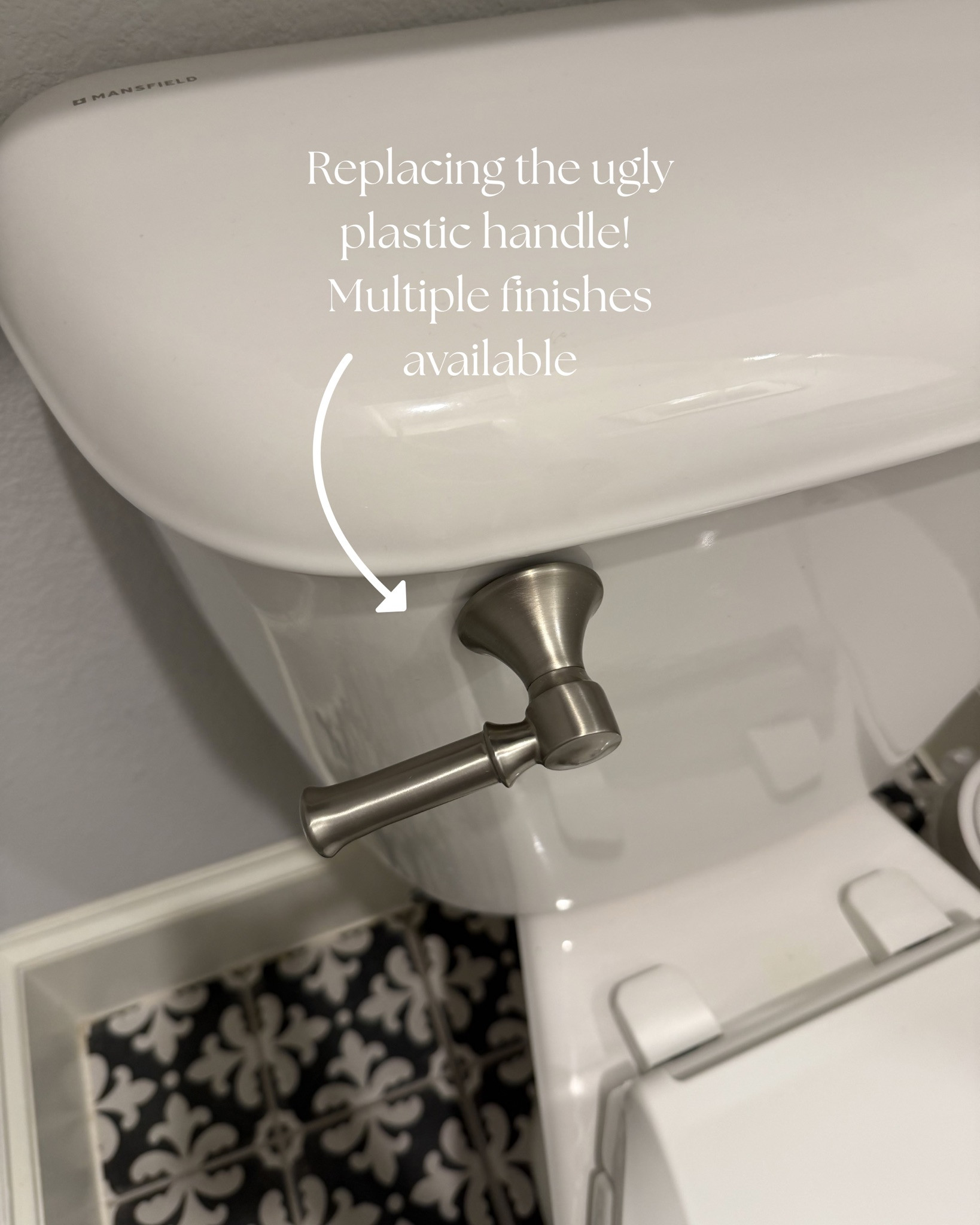 A DIY bathroom upgrade that I wish I did earlier! 🤩 We replaced the plastic handle on our toilets (to these ones I found on Amazon) and it elevates our space so much!

Easy home upgrade, DIY, home updates, home furnishings, bathroom upgrades, simple upgrades, DIY upgrades.

#LTKHome #LTKdayinmylife #LTKselfcare