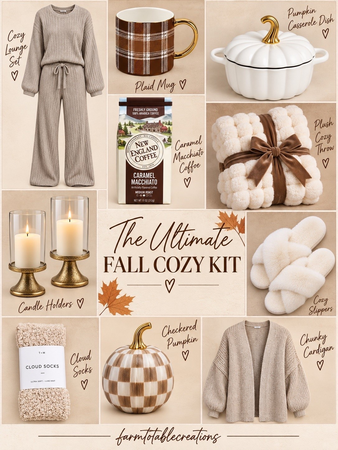The Ultimate Fall Cozy Kit 🍂

All the little things that make fall feel extra cozy! Soft layers, fuzzy slippers, warm coffee, candlelight, and the prettiest seasonal touches all in one cozy edit. 🤎

Shop all my fall favorites here!

#FallFavorites #CozyFall #FallStyle #FallHome #FallFinds #ootd #FallHomeDecor #CozyFallStyle #FallFashion #CozyLoungewear #FallCoffee #CoffeeLover #FallMug #CozyCardigan #FallSweater #CozyBlanket #FallCandles #PumpkinDecor #FallKitchenDecor #CozySlippers #CloudSocks #NeutralFallDecor #AmazonHomeFinds #AmazonFashionFinds #FallFavorites

#LTKootd #LTKmomlife #LTKHome