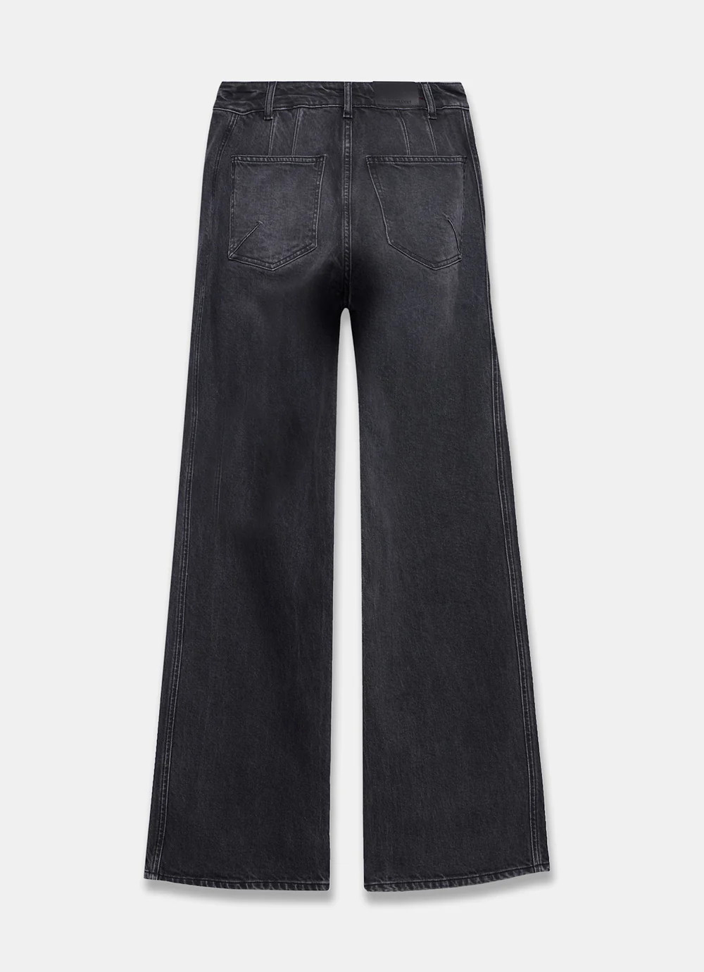 Black Wash Straight Jeans | Mint Velvet