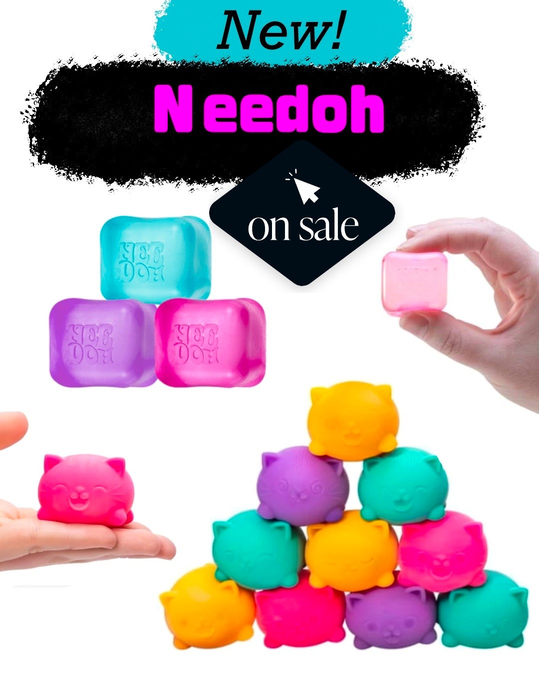 Sale alert! Select popular, must-have kid sensory fidget, Needoh, are on sale!

#LTKKids #LTKmomlife #LTKSaleAlert