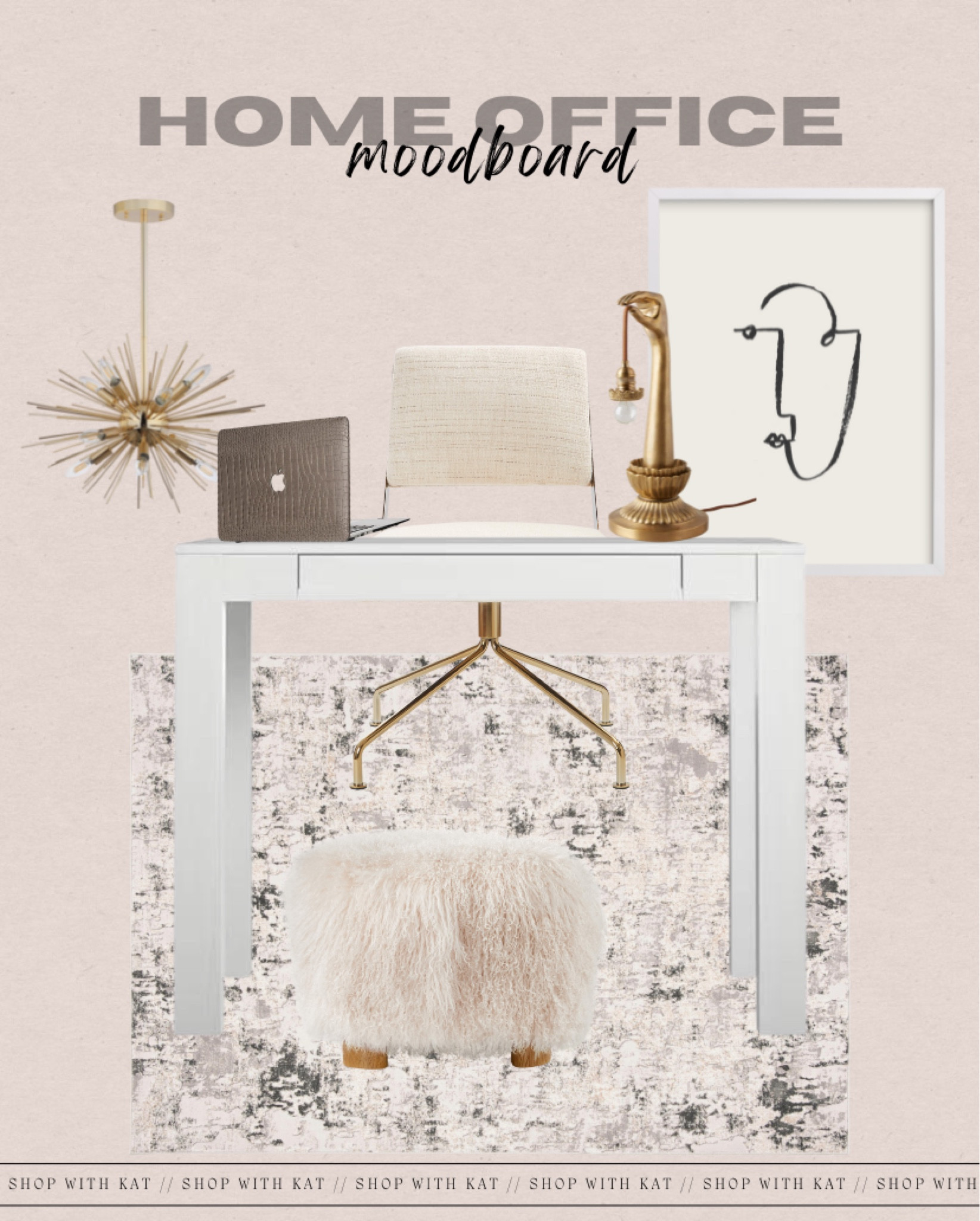 Home office // Home decor, office decor, desk, office chairs, light pendant, sunburst light, wardrobe, ottoman, rug, modern rug, wallpaper, flower wallpaper, table lamp, marble lamp, art print, sheepskin rug, MacBook case, curtain rod, curtains, mirror, acrylic hangers, vanity set, office chairs, candle, modern decor, modern home decor, neutral home decor, office, decoration, decorative vases, living room, office decor, home office decor, ceramic vases, centerpieces, modern, neutrals, home decorations, decorations, decor, living room, living room decor, table, office, centerpiece, area rug, area rugs, rugs, chair, accent chair, swivel accent chair, bedroom decor, living room decor


#LTKhome #LTKstyletip