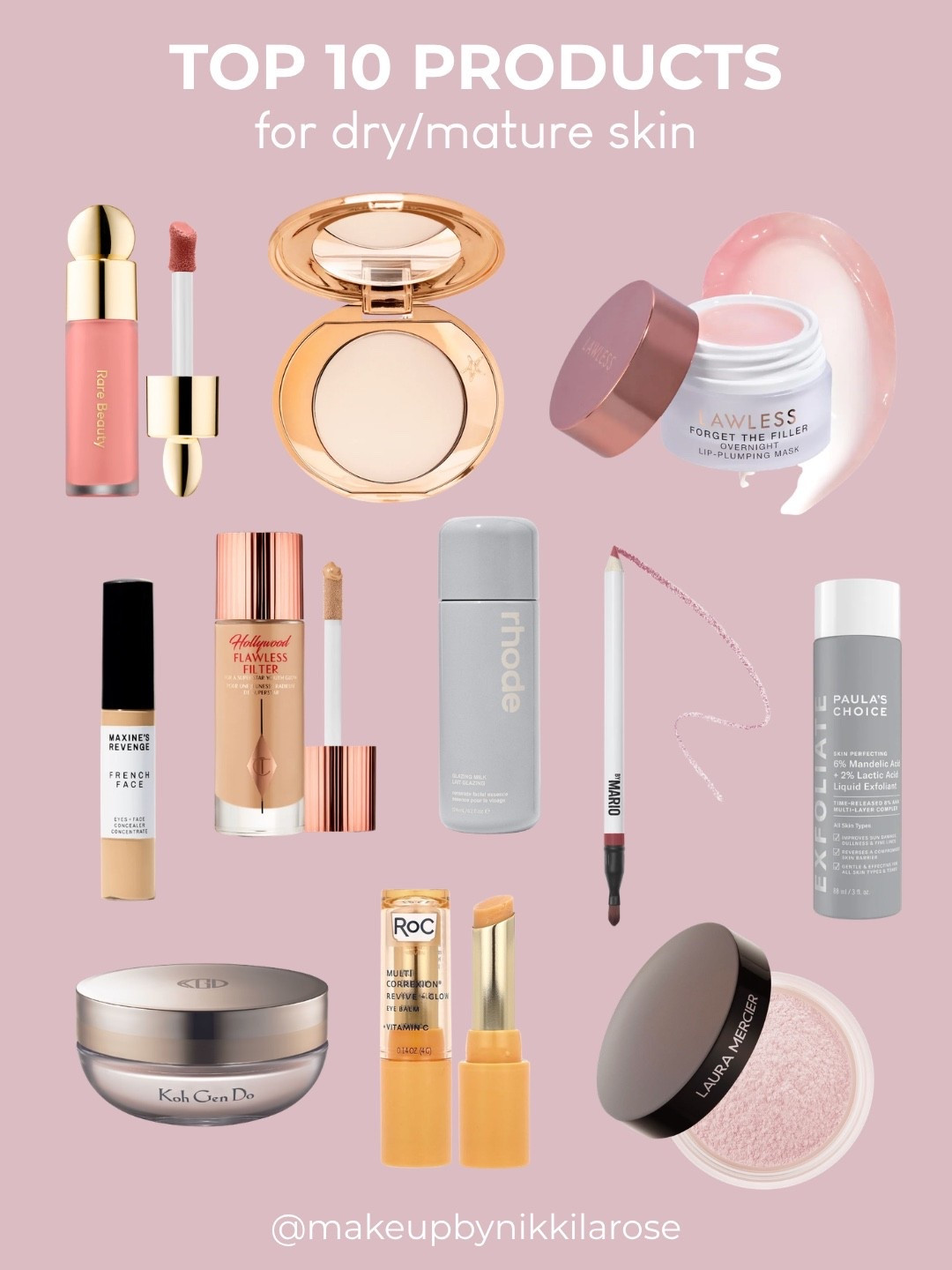 10 products i recommend for mature skin

#LTKBeauty