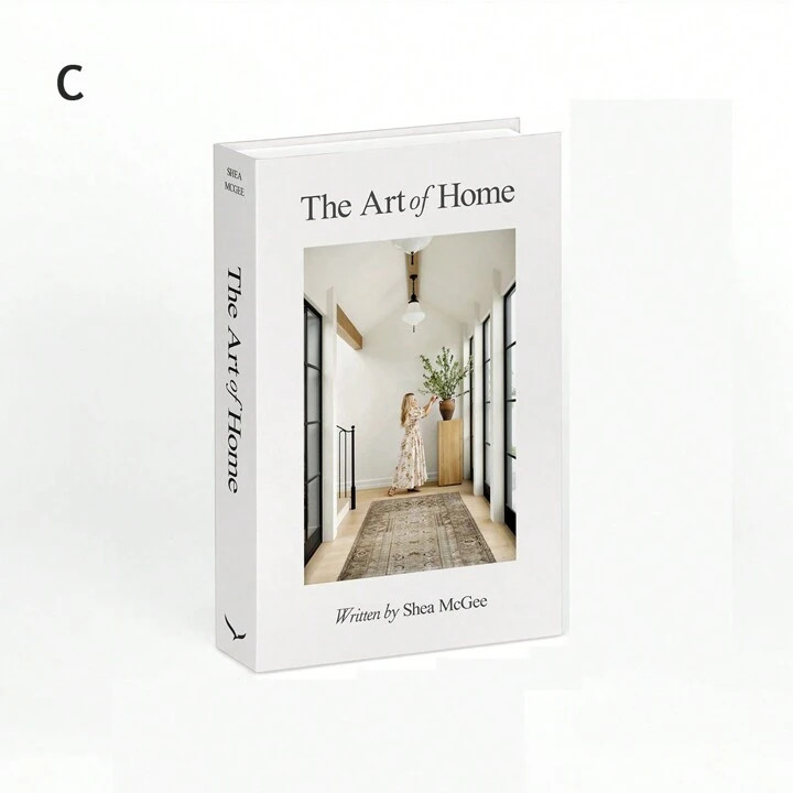 Trends1pc Minimalist Modern Decorative Fake Book, Realistic Prop Book For Photography, Bookshelf ... | SHEIN