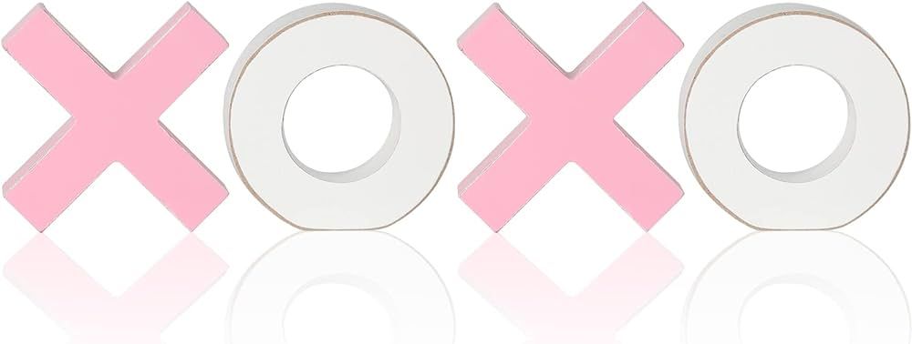 XOXO Valentine's Day Tier Tray Decor XOXO Wooden Sign Romantic Table Centerpiece Valentine's Day ... | Amazon (CA)