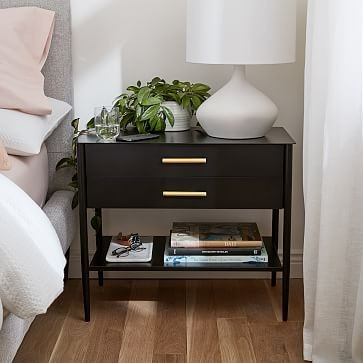 Metalwork Grand Nightstand | West Elm (US)