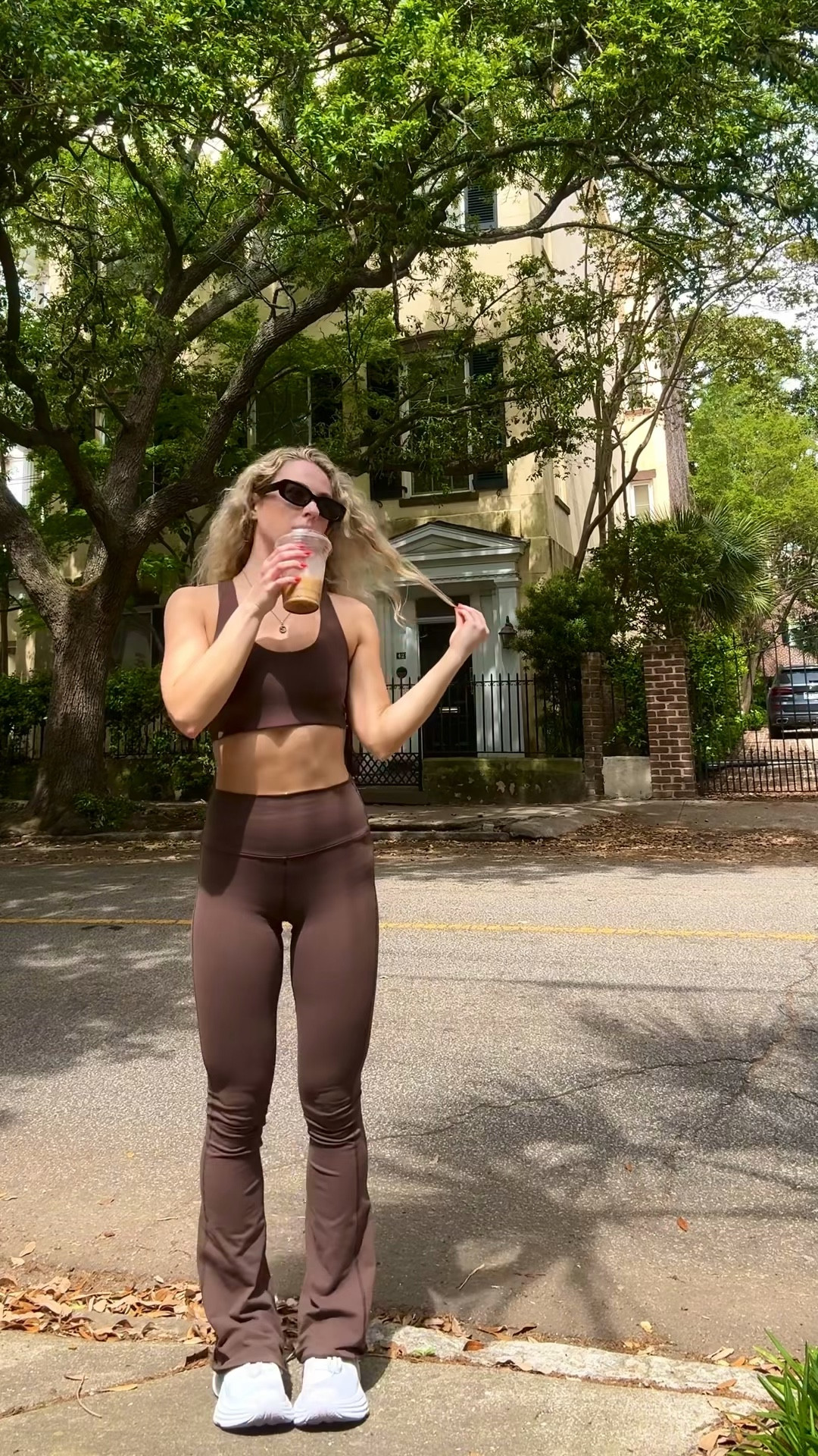morning walk fit 🤎

#LTKfitness #LTKActive