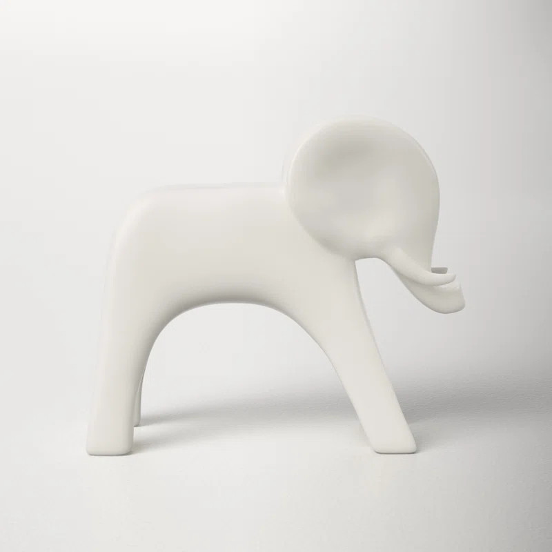 Elephant-Matte White | Wayfair North America